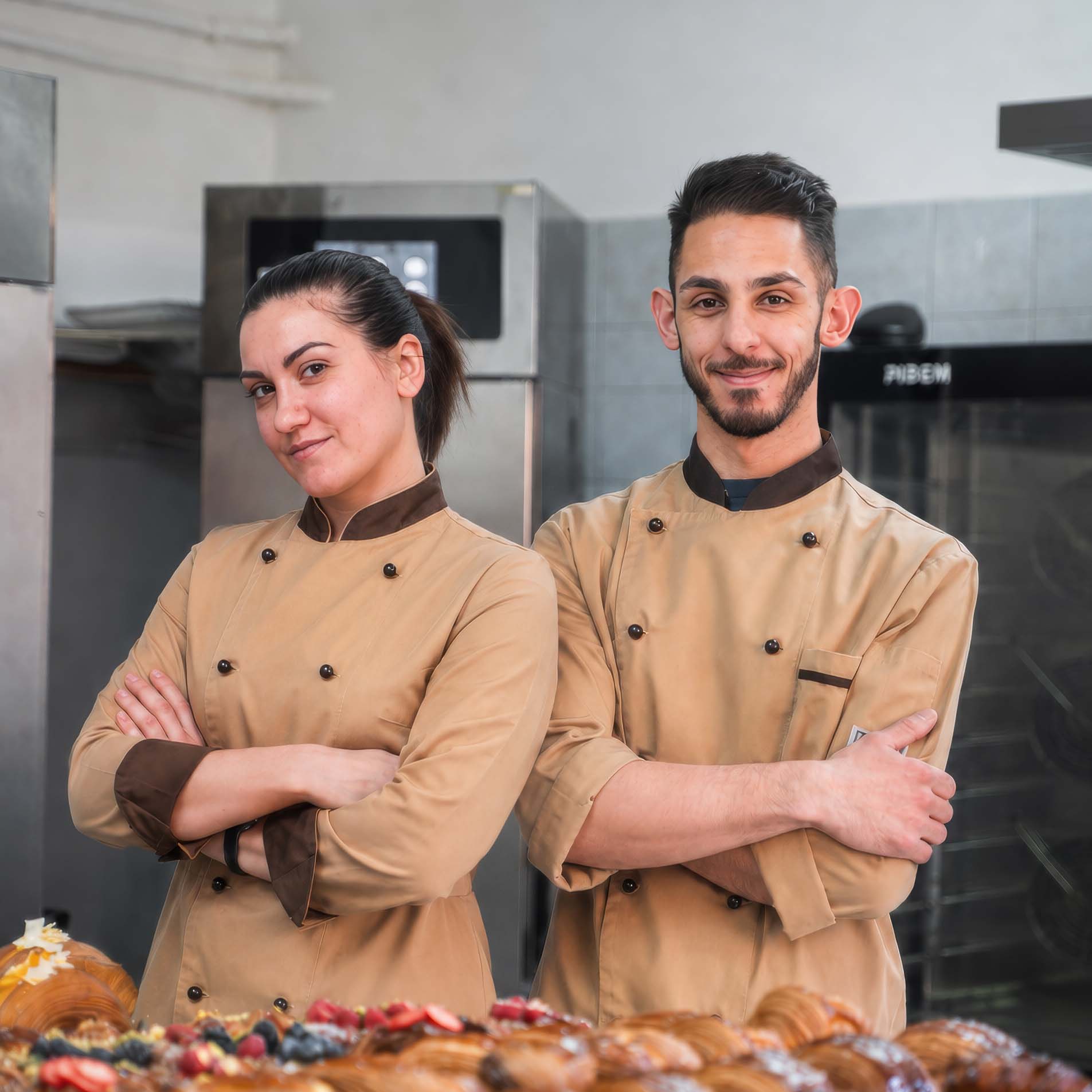Luisa e Andrea, titolari di La Bakery